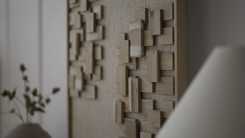 Twin Groves - Organic Wood Mosaic