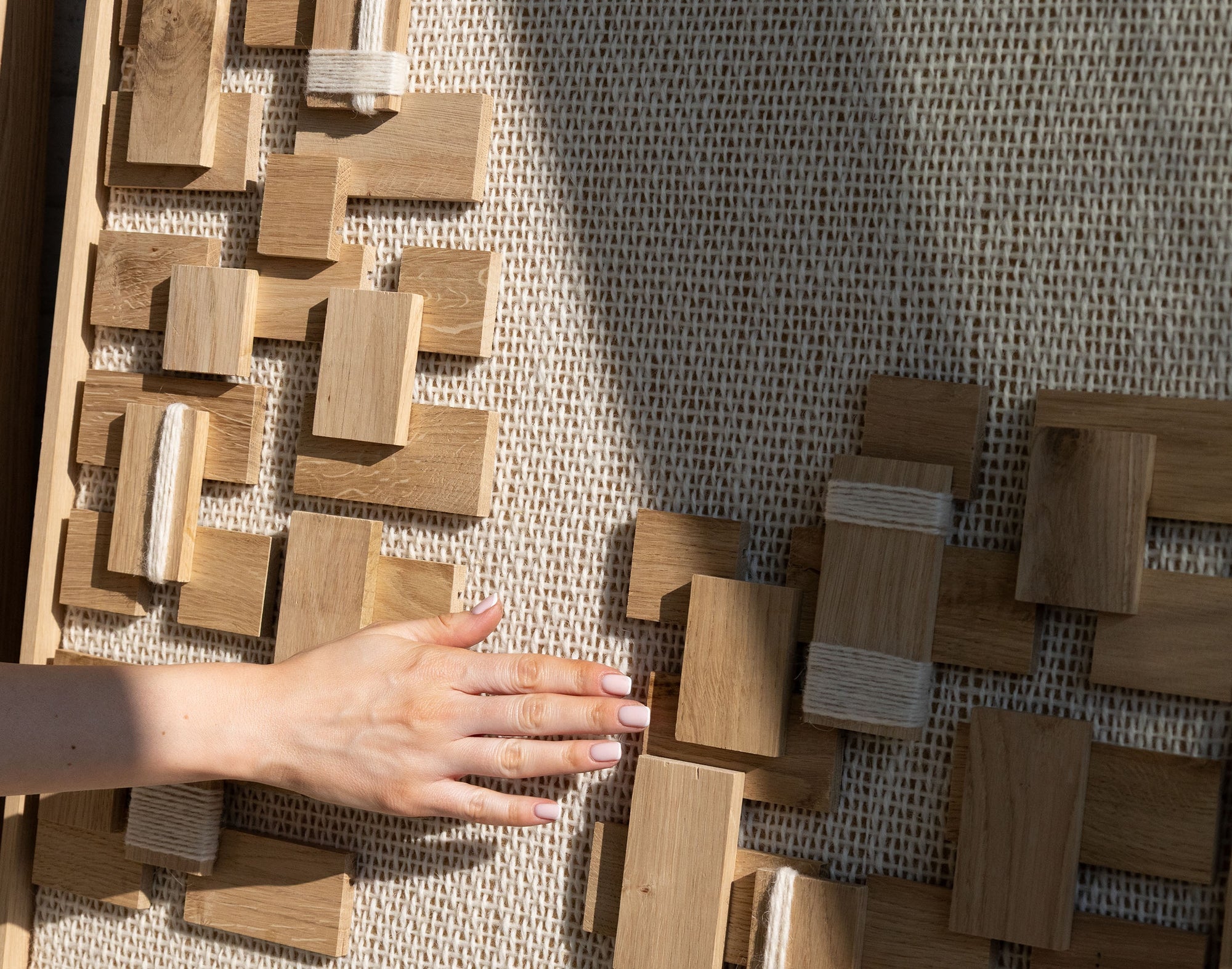 Twin Groves - Organic Wood Mosaic