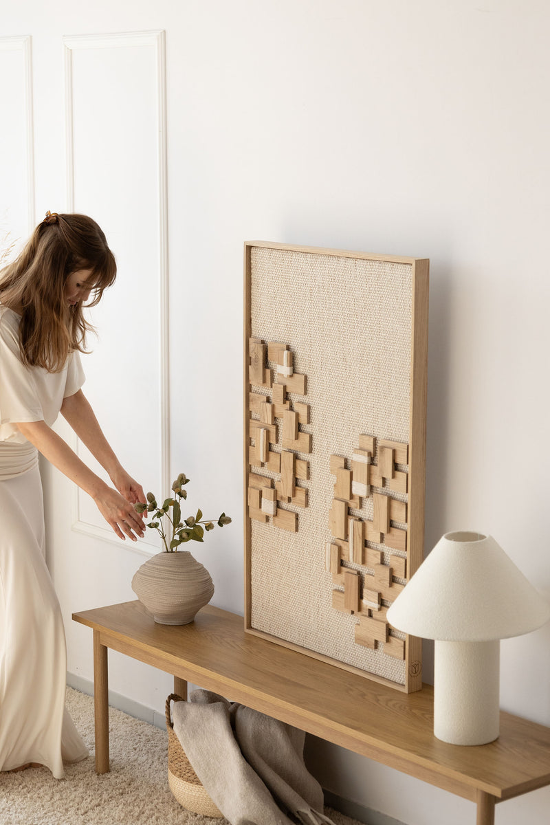 Twin Groves - Organic Wood Mosaic