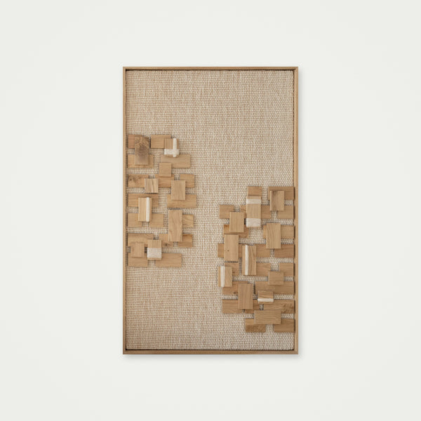 Twin Groves - Organic Wood Mosaic