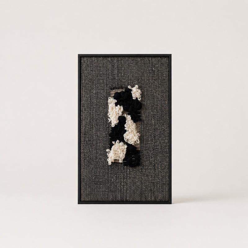 Velmono - Black Woven Wall Hanging