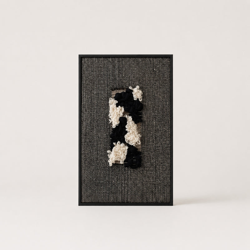 Velmono - Black Woven Wall Hanging