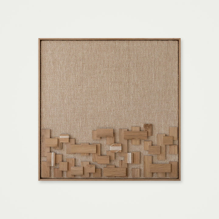 Horizon - Mixed Media Wood Tapestry