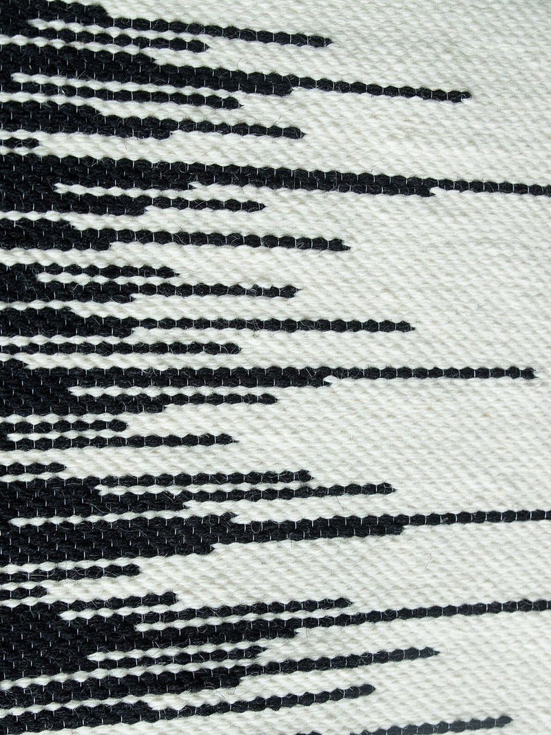 Zebra - Natural Wool Tapestry