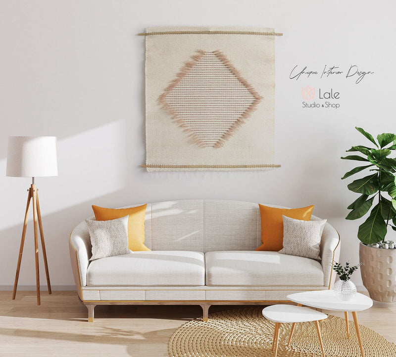 Rombo S - Laine Wool Tapestry